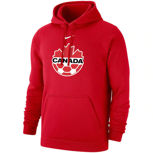 Nike Canada Soccer Therma Pull Over Hoodie Red