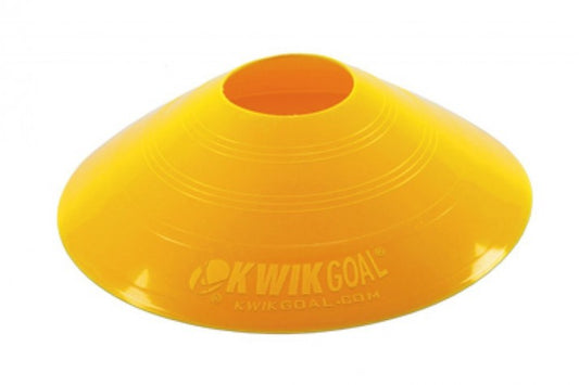 Kwik Goal Small Disc Cones Yellow
