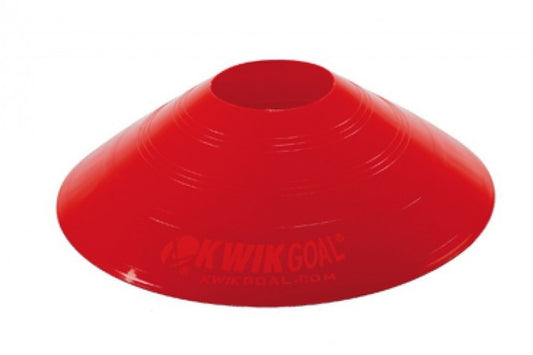 Petits cônes de disque Kwik Goal rouges