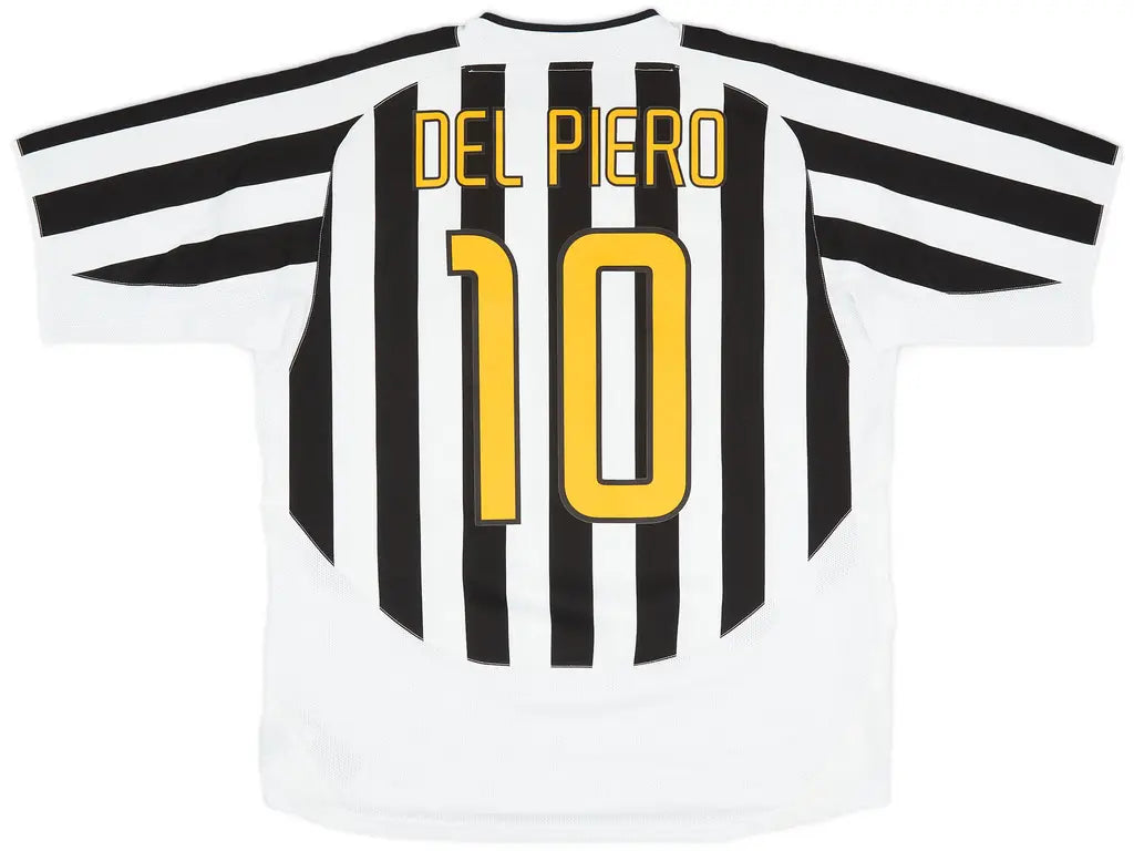 2003-04 Juventus Home Shirt Del Piero #10VL