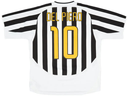 2003-04 Juventus Home Shirt Del Piero #10VL