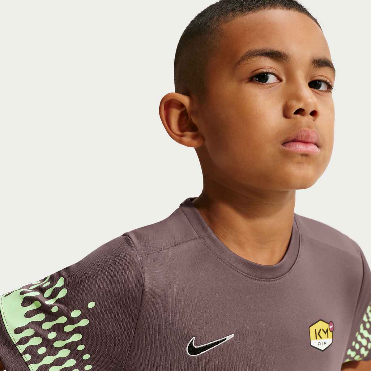 Nike Kylian Mbappé Dri-FIT Academy Short Sleeve Top Youth