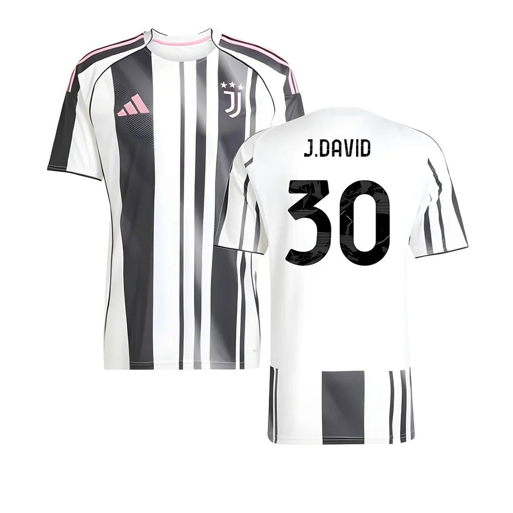 Adidas Juventus 25/26 J.David #30 Home Jersey