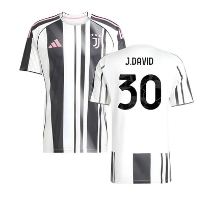 Adidas Juventus 25/26 J.David #30 Home Jersey
