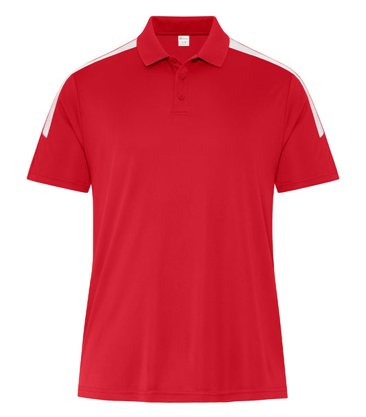 ATC Pro Club Polo True Red/White