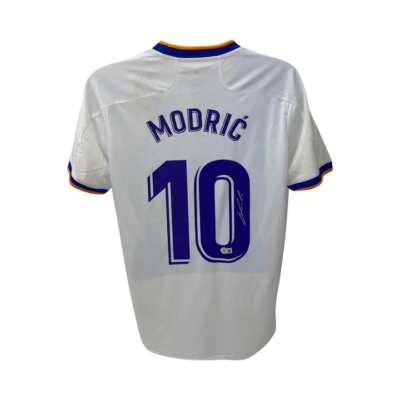 Luka Modric Authentic Signed 21/22 Real Madrid Home Jersey