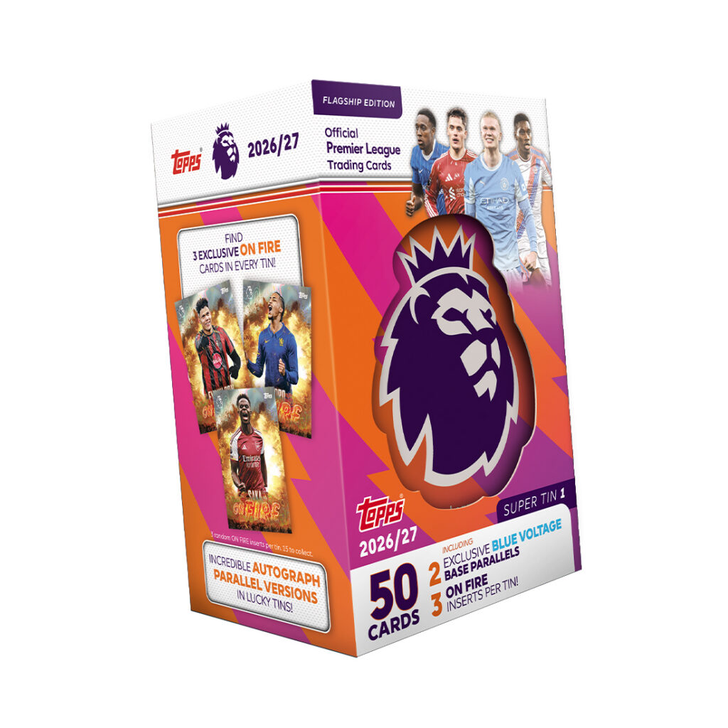 Topps 26/27 Premier League Flagship Cards Super Tin
