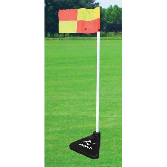 Corner Flag Set With Deluxe Heavy (4 kg) Rubber Base