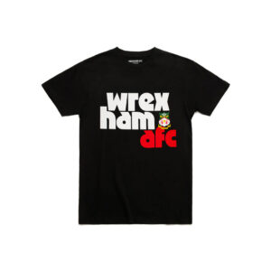 Wrexham Logo T-Shirt Black