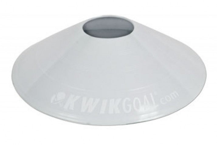 Kwik Goal Small Disc Cones White