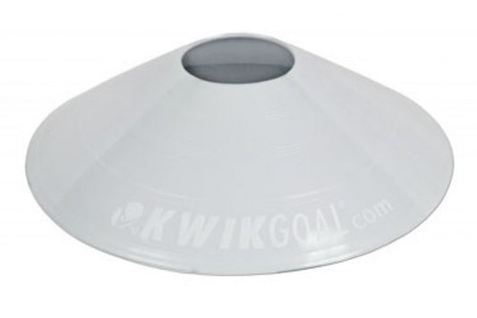Kwik Goal Small Disc Cones White