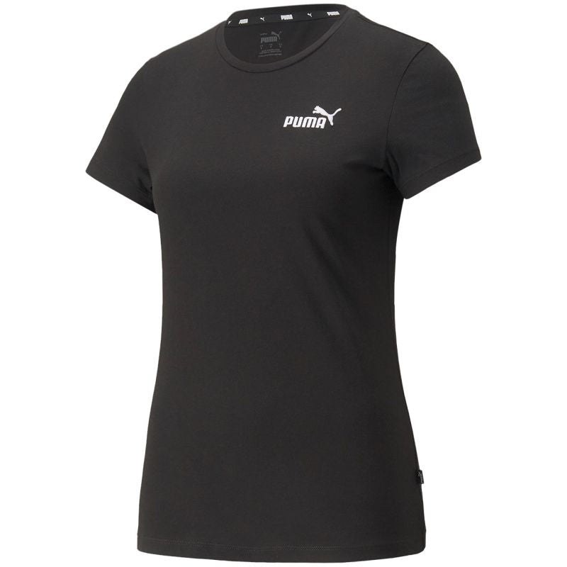 Puma ESS+ Embroidery T-Shirt Women's Black