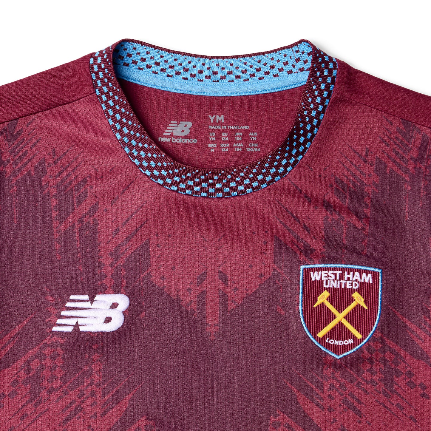 New Balance West Ham 26/27 Home Jersey Youth