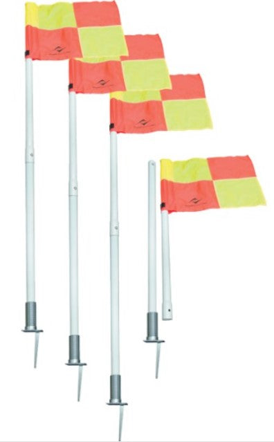 Drapeaux d'angle à ressort de qualité supérieure (lot de 4)