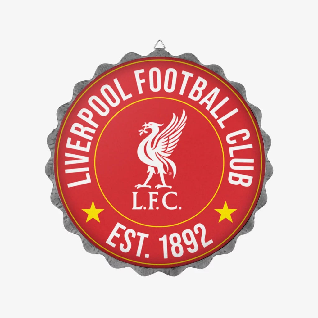 Panneau de capsule de bouteille de Liverpool